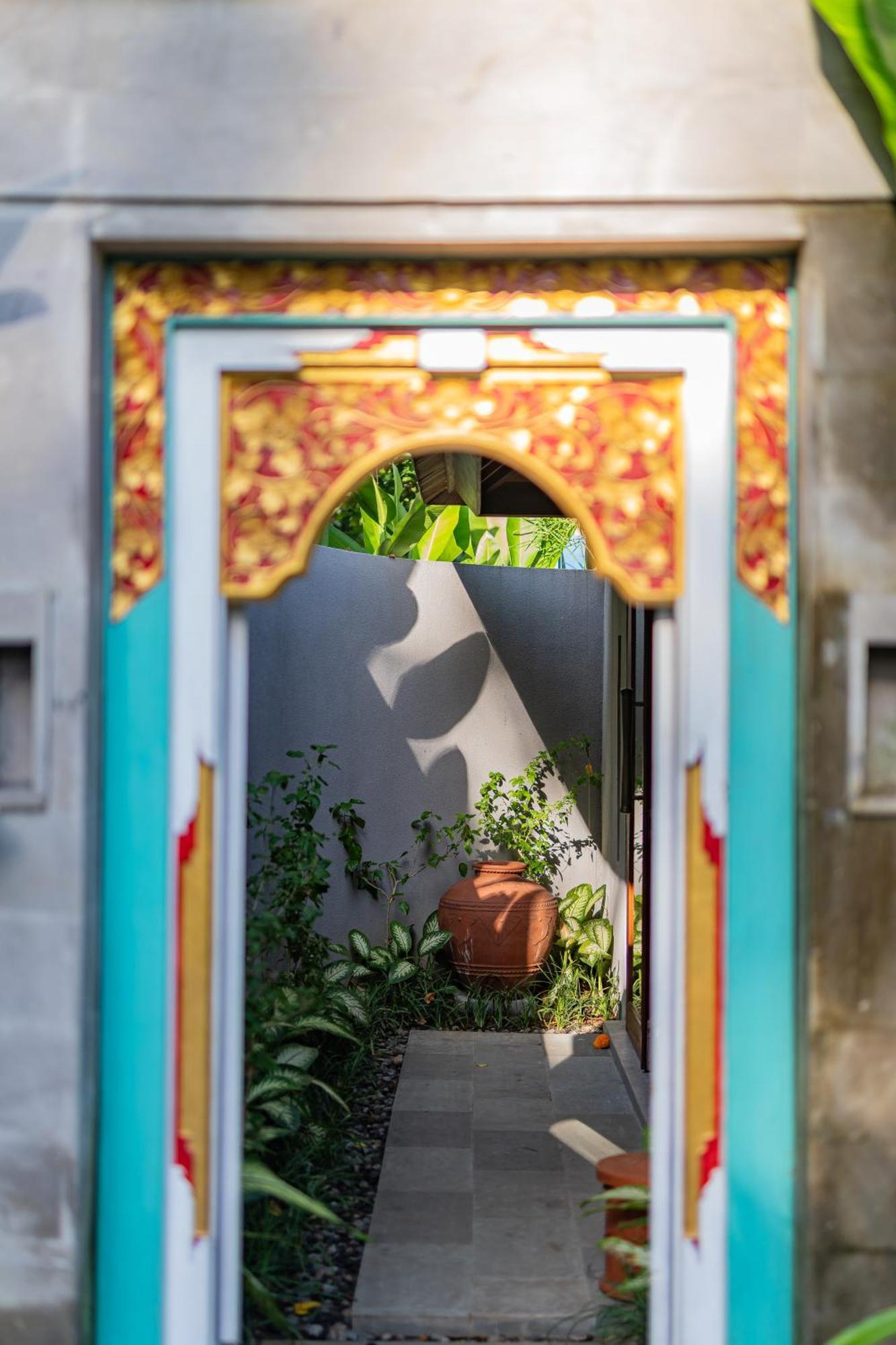 The Peacock Room Ubud Bagian luar foto